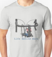 Cycling: a life behind bars Unisex T-Shirt