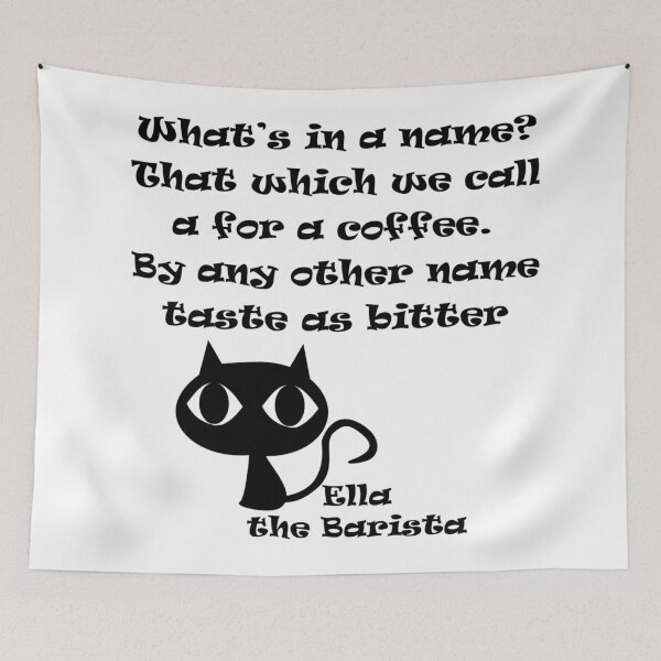 Item preview, Ella the barista - a coffee by any other name tasts as bitter designed and sold by LiaCAustralia.