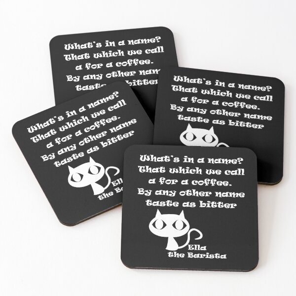 Item preview, Ella the barista - a coffee by any other name tasts as bitter designed and sold by LiaCAustralia.
