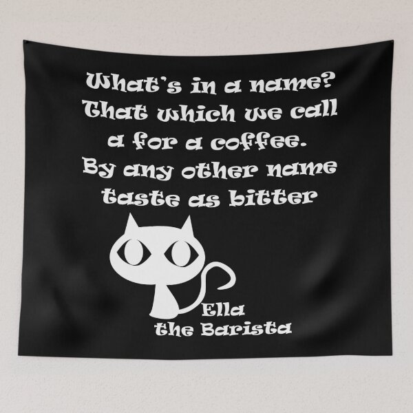 Item preview, Ella the barista - a coffee by any other name tasts as bitter designed and sold by LiaCAustralia.
