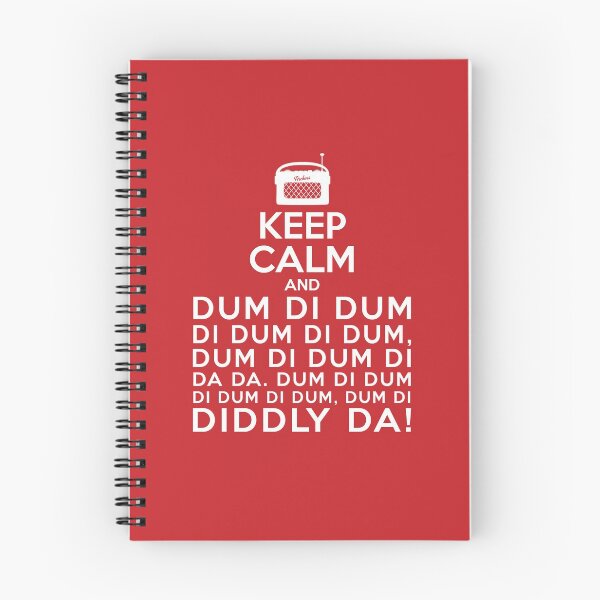 Item preview, Keep Calm and Dum di dum Dum Tee Dum Archers Theme Tune  designed and sold by shufti.