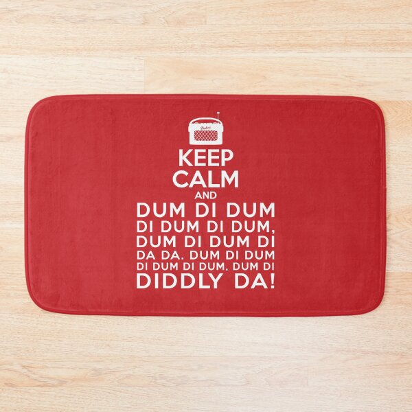 Item preview, Keep Calm and Dum di dum Dum Tee Dum Archers Theme Tune  designed and sold by shufti.