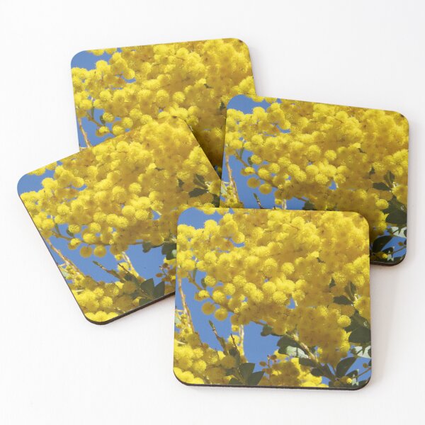 Item preview, Golden Yellow Wattle designed and sold by Honey Myrtle Studio.