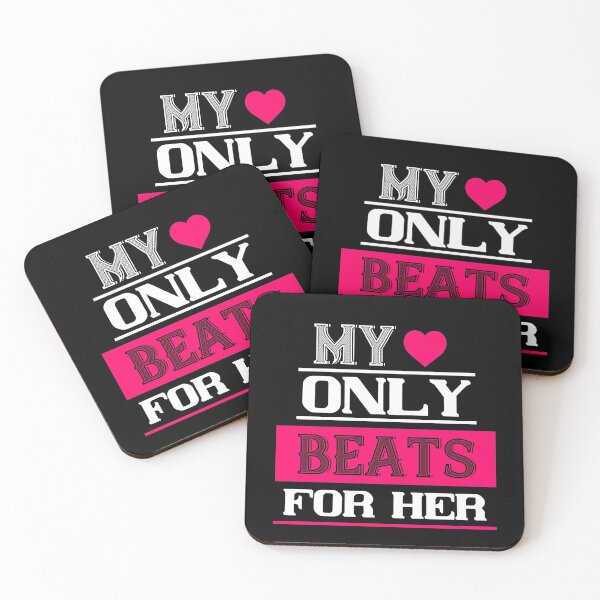 Item preview, My heart only beats for her designed and sold by TinoThreads.