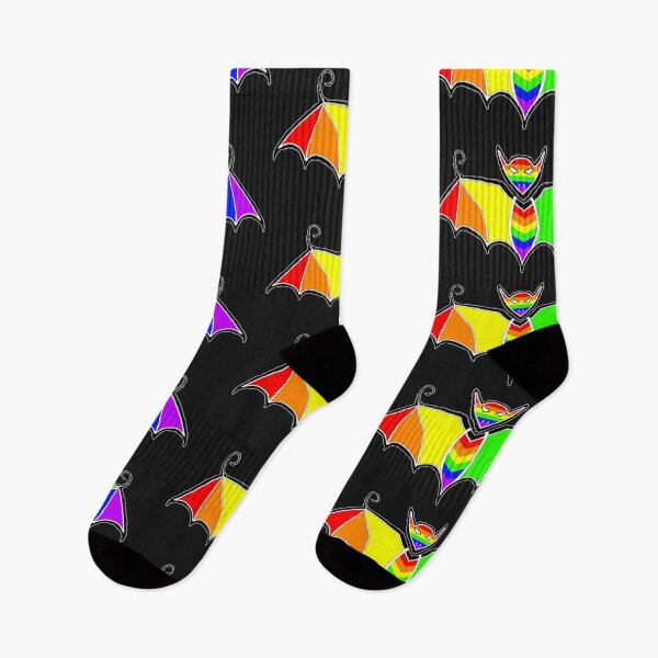 Item preview, Rainbow Pride Bat designed and sold by TrixieHart.
