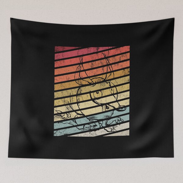 Item preview, Colorful Armadillo Lover Retro Art Gift design designed and sold by Grabitees.