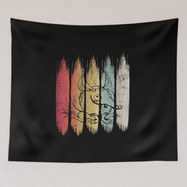 Item preview, Colorful Armadillo Lover Retro Art Gift product designed and sold by Grabitees.