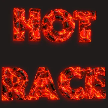 Artwork thumbnail, HOT RACE by designchris