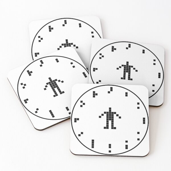 Item preview, Arecibo Message Clock designed and sold by M-Y-O.