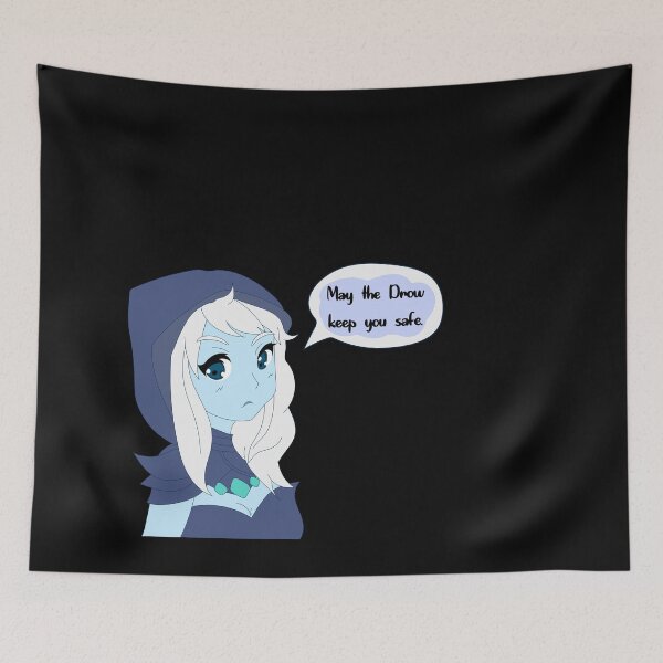 Item preview, Chibi Style Drow designed and sold by DigitalCat.