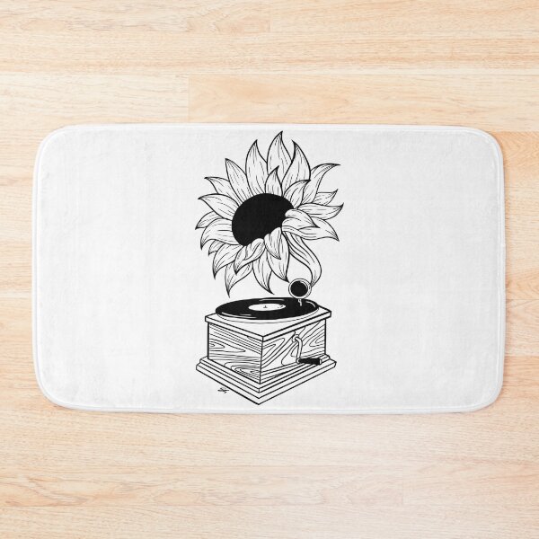 Item preview, Tocadiscos de flores designed and sold by 10thAngel.