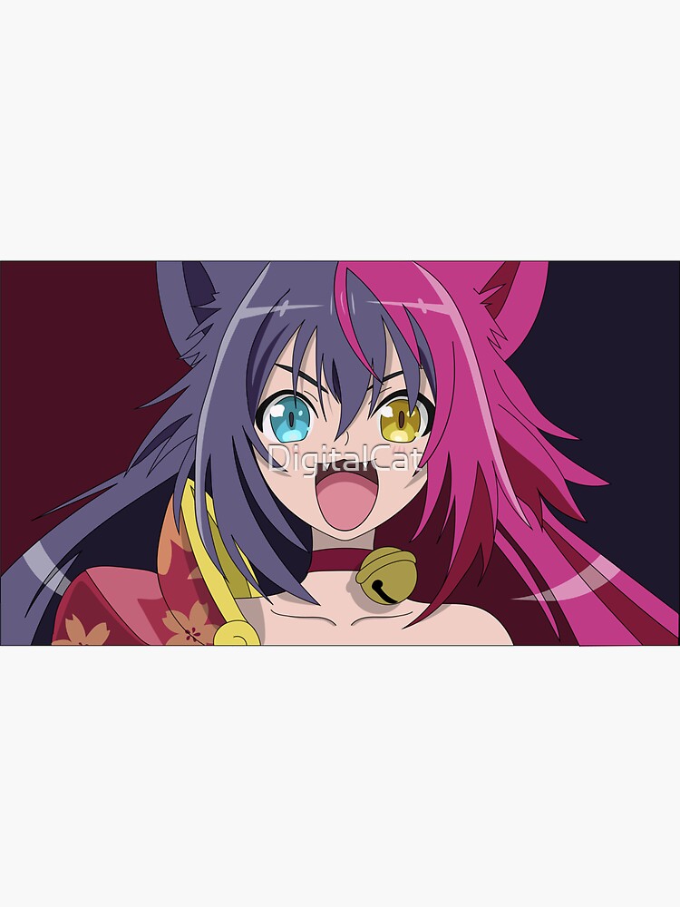 Anime Cat Girl Sticker - Anime Cat Girl - Discover & Share GIFs