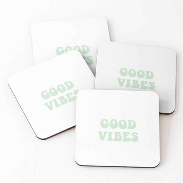 Item preview, good vibes light green designed and sold by lilcocostickers.