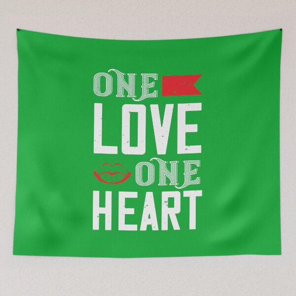 Item preview, One love one heart designed and sold by TinoThreads.