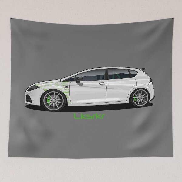 Item preview, Seat Leon artwork designed and sold by Lksrkr.