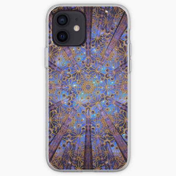 Crystal Generator Grid Healing Room iPhone Soft Case