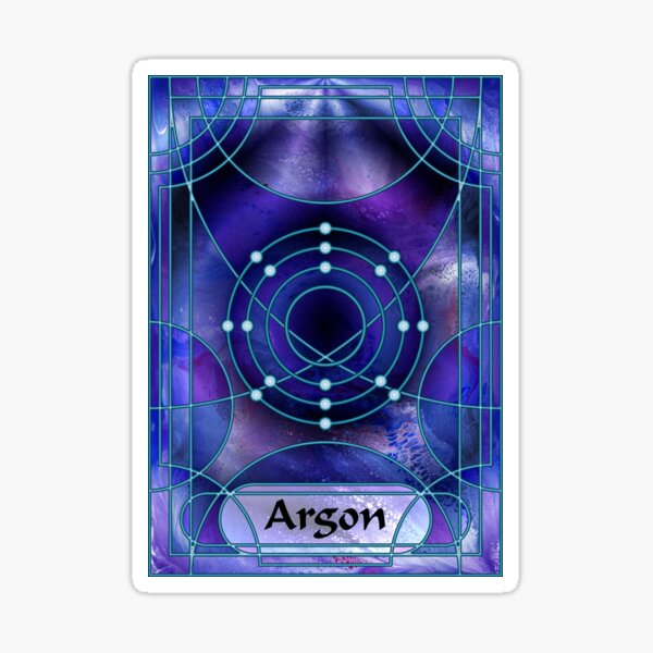 Element 18: Argon Sticker