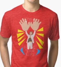 Die flammenden Lippen - große Hände Vintage T-Shirt