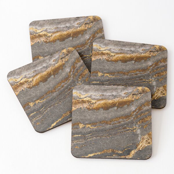 Item preview, Gold and gravel pattern designed and sold by Kirill Berbetch.