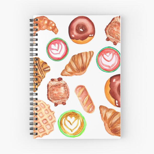 Item preview, Pastries and Lattes- White designed and sold by Ellengsart.