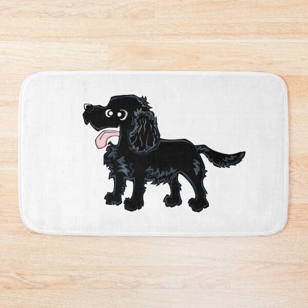 Item preview, Cocker Spaniel - Black (Full Body) WHITE BG designed and sold by TheChicken.