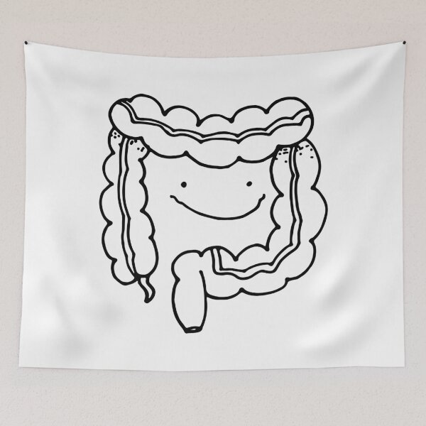 Item preview, Happy intestine Tattoo designed and sold by Romanii13.