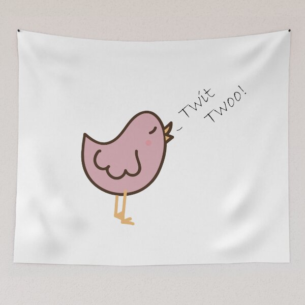 Item preview, Bird Wolf Whistling Twit Twoo designed and sold by Leeloks.