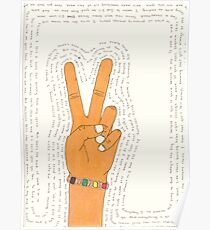 Peace and Love Poster