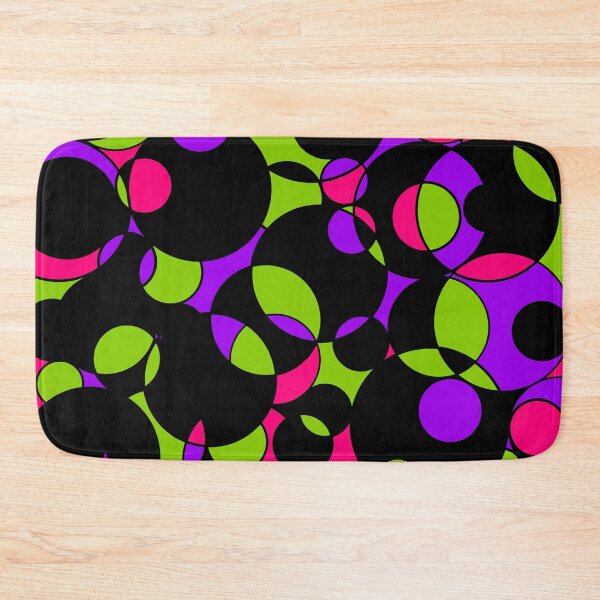 Item preview, Bright Abstract Circles Pattern designed and sold by ArtformDesigns.