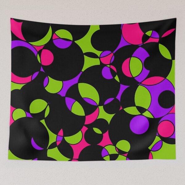 Item preview, Bright Abstract Circles Pattern designed and sold by ArtformDesigns.