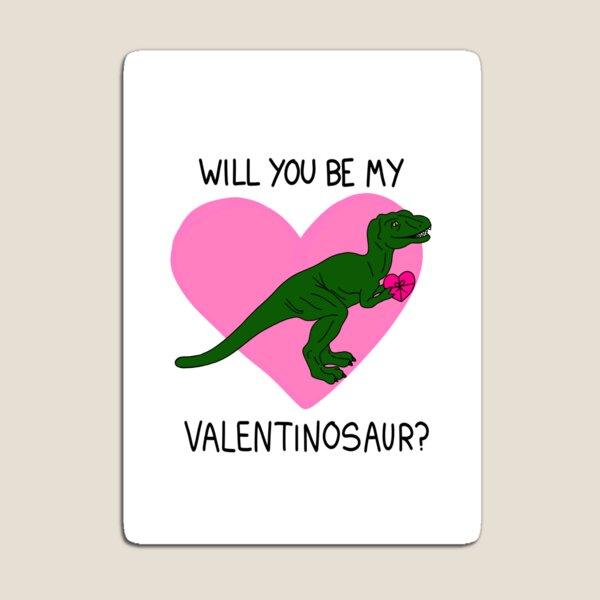 Item preview, Will You Be My Valentinosaur? 1 designed and sold by christinaashman.