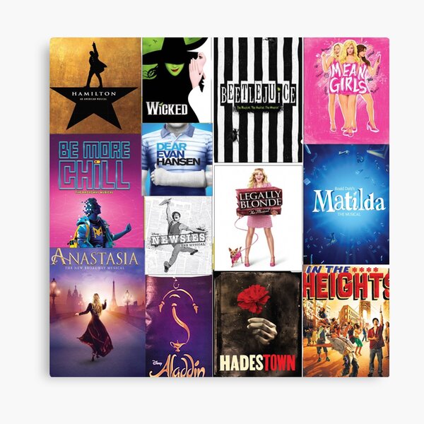 Playbill Canvas Prints Redbubble