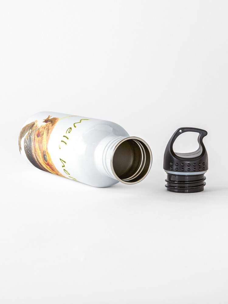 Alternate view of Bearded Dragon Says Hello Water Bottle