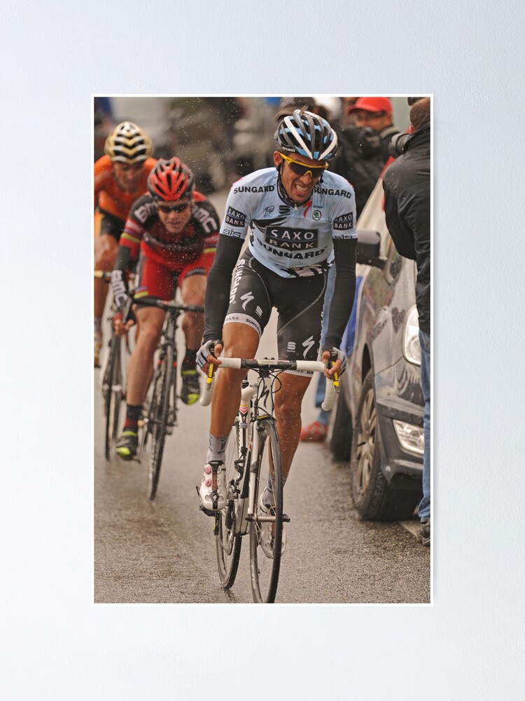 “Alberto Contador” Poster by procycleimages | Redbubble