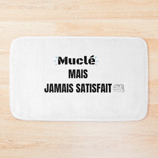 Item preview, MUSCLED BUT NEVER SATISFIED designed and sold by trainingclothes.