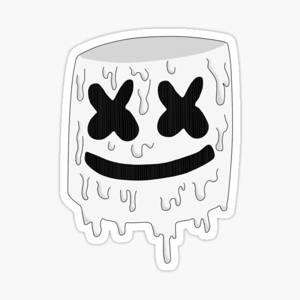 Marshmello fan work Sticker