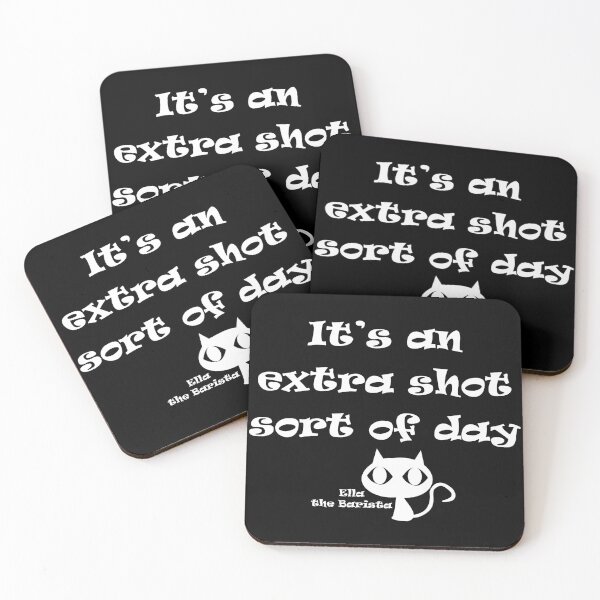 Item preview, Ella the barista - extra shot sort of day designed and sold by LiaCAustralia.