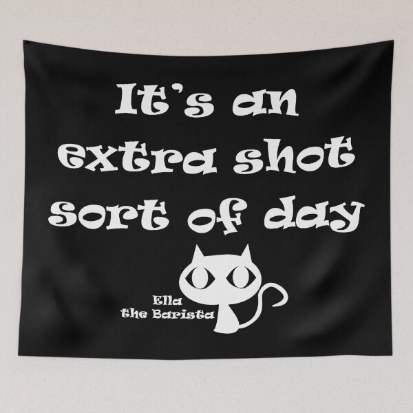 Item preview, Ella the barista - extra shot sort of day designed and sold by LiaCAustralia.