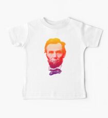 Big psychedelic Abe Baby Tee