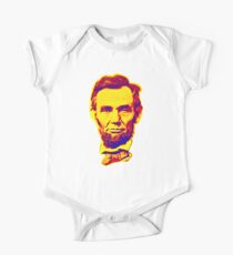 Bright Face Abraham Lincoln One Piece - Short Sleeve