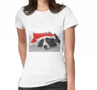 border collie christmas shirt