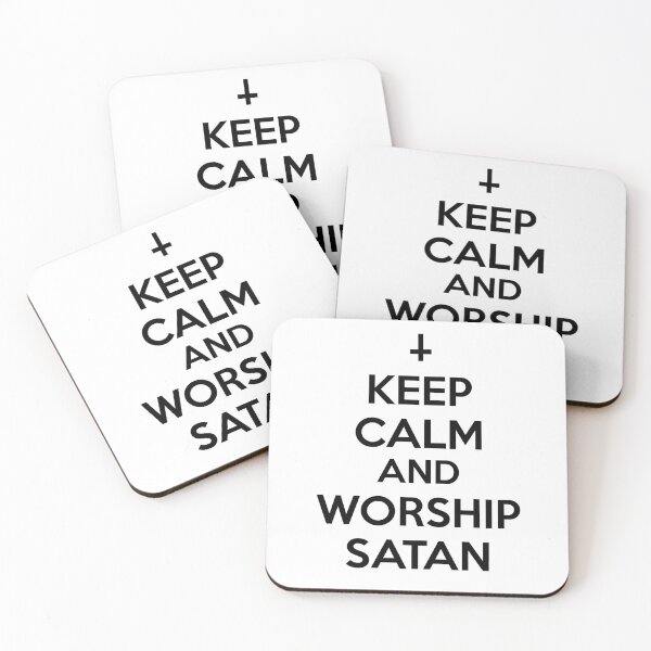 Item preview, Keep Calm And Worship Satan designed and sold by artpirate.