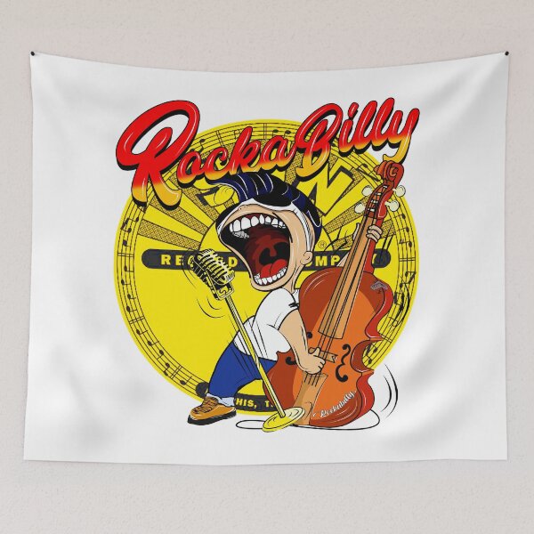 Item preview, Rockabilly Bass Player designed and sold by Raydaddy.