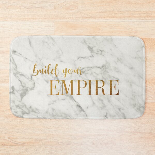 Item preview, build your EMPIRE - gold on marble designed and sold by Ranp.