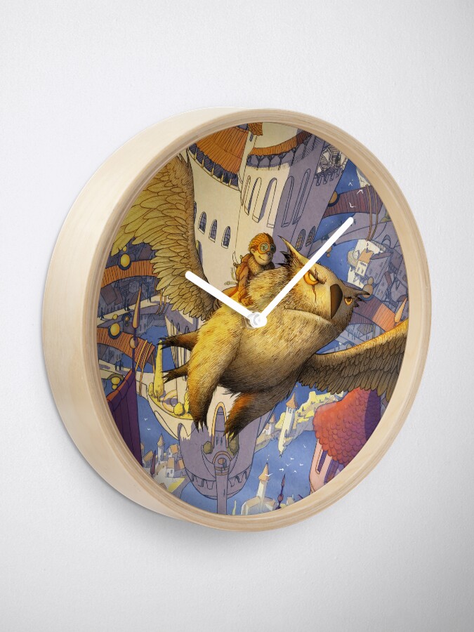 Alternate view of The spiral city Clock