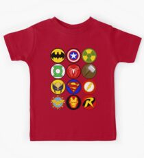 Superhero Symbol Kids Tee