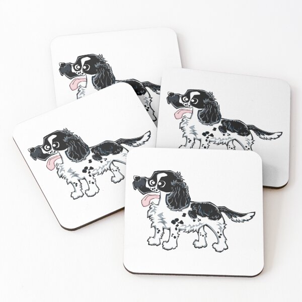 Item preview, Cocker Spaniel - Blue Roan (Full Body) WHITE BG designed and sold by TheChicken.