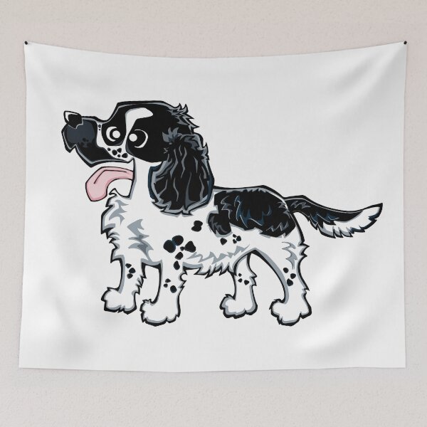 Item preview, Cocker Spaniel - Blue Roan (Full Body) WHITE BG designed and sold by TheChicken.