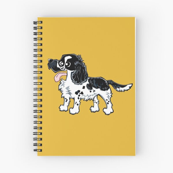 Item preview, Cocker Spaniel - Blue Roan (Full Body) YELLOW BG designed and sold by TheChicken.