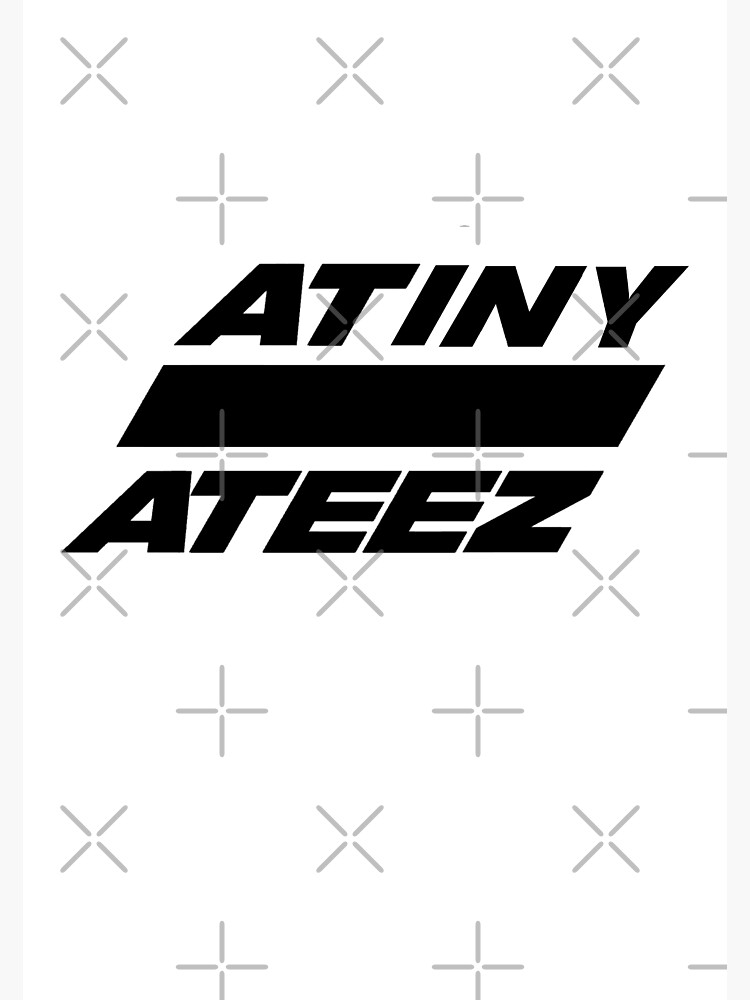 Ateez Logo - Ateez - Posters and Art Prints